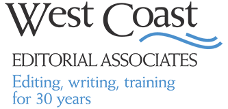 WCEA logo – Editing, writing, training for 30 years