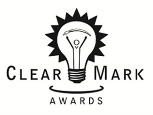 ClearMark Awards logo with lightbulb in the centre